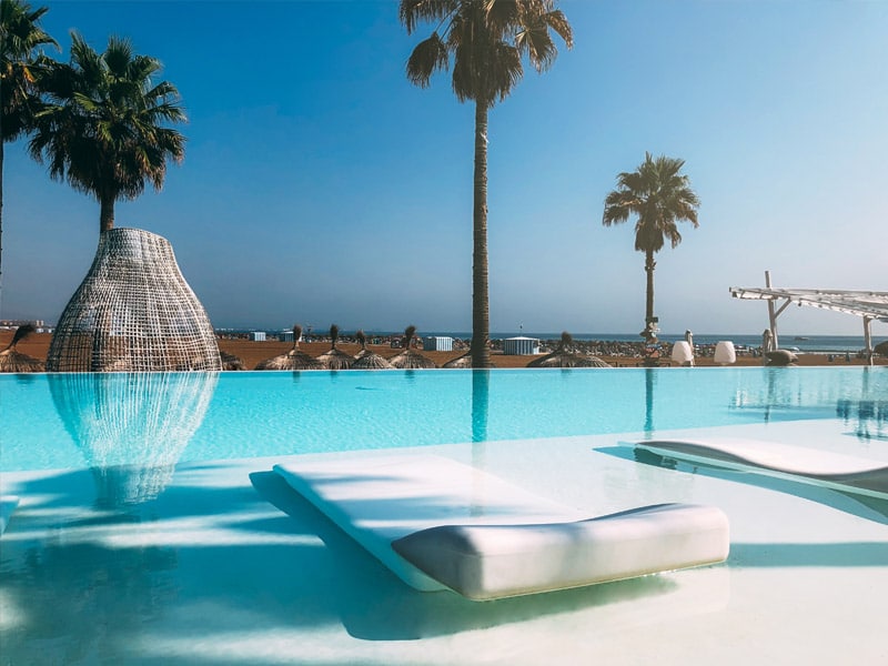 Piscinas lujosas